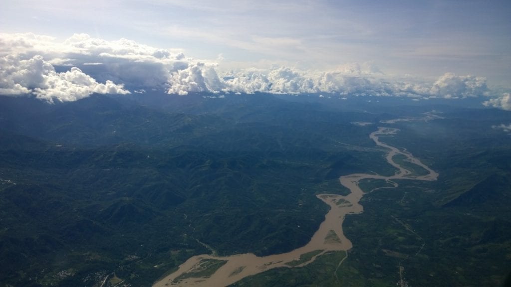 The Apurimac valley meandering between the Andes and Vilcabamba. (Photo Juan C. Chaparro).