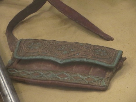 messenger's bag from the lion attacking a dromedary exhibit