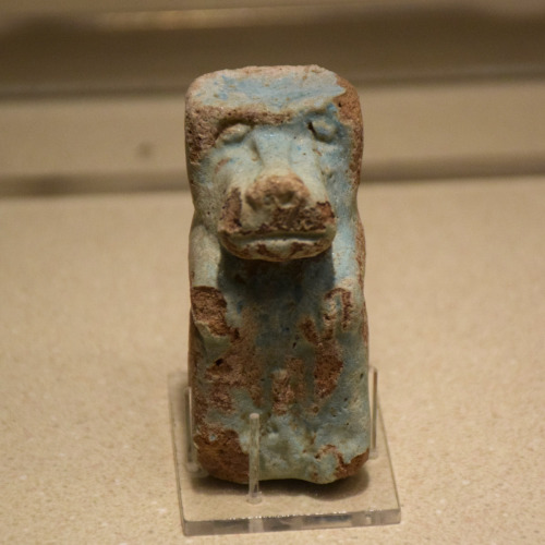 Ancient Egyptian statue of a baboon