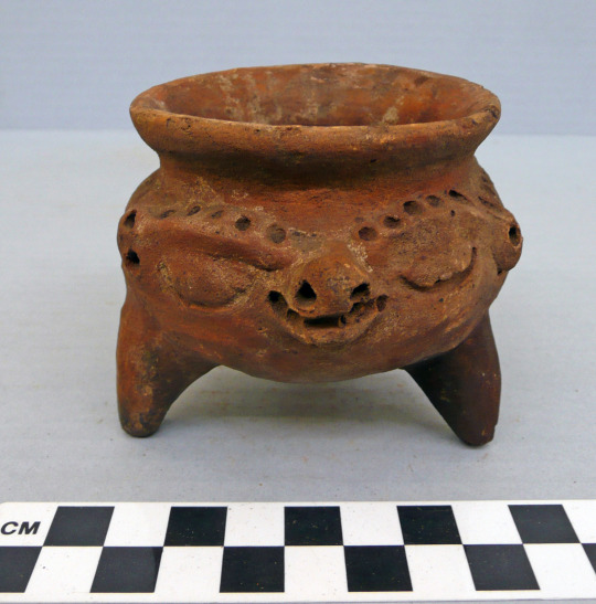 decorative clay bowl from Costa Rica