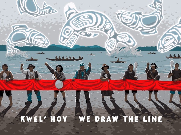 exhibition artwork for Kwel’ Hoy