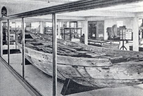 Egyptian funerary boat