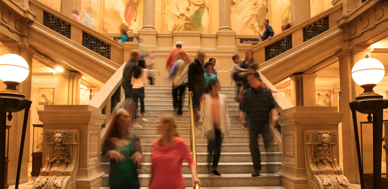 Visitors in Grand Staircase