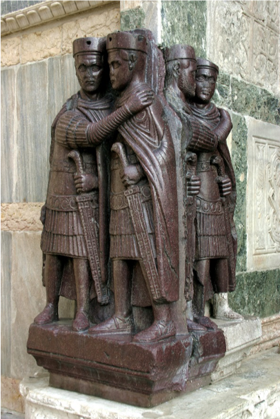 Four Tetrarchs sculpture