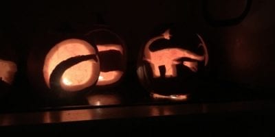 dippy jack-o-lantern