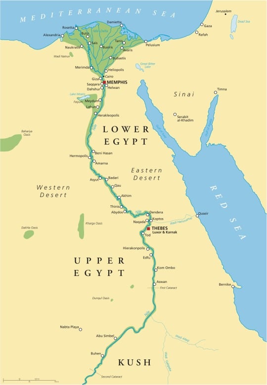 How many miles of the nile river are in egypt Egypt And The Nile Carnegie Museum Of Natural History