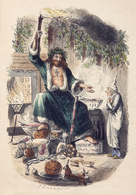 drawing from A Christmas Carol