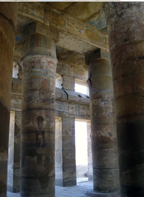 columns, part of ancient Egyptian ruins