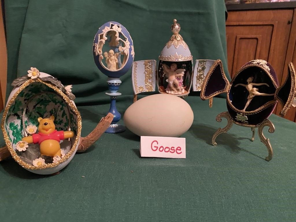 decorative goose eggs