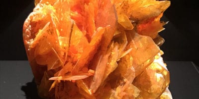 wulfenite and mimetite specimen