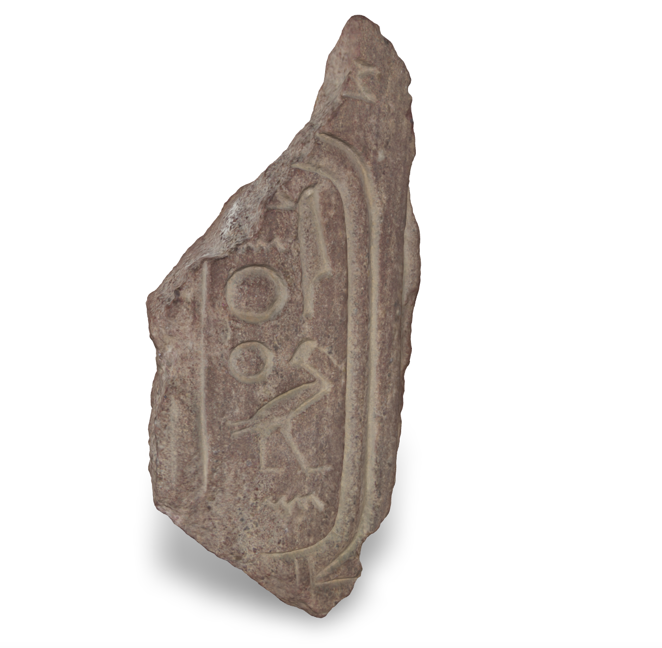 Fragment of Akhenaten’s Name Inscription