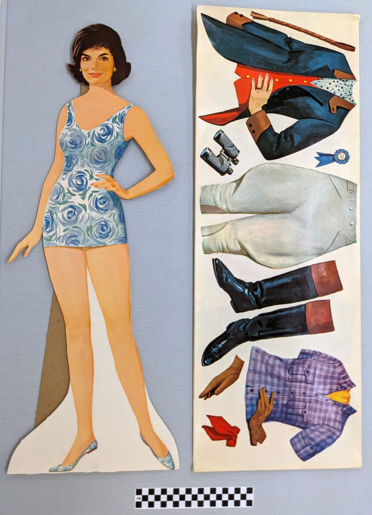 first lady paper doll