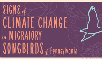 Signs of Climate Change on Migratory Songbirds of PA