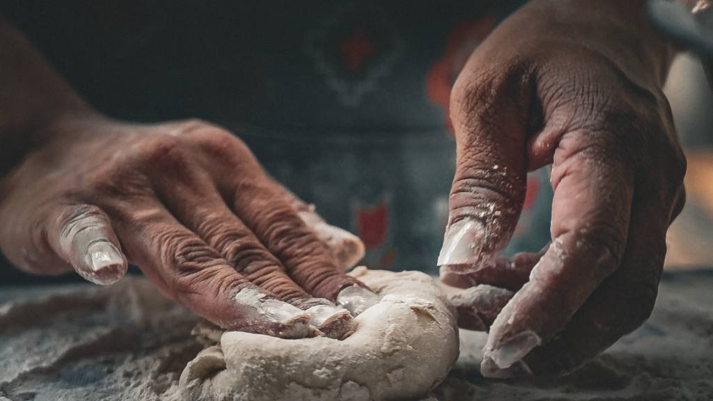 Preparing Fry Bread